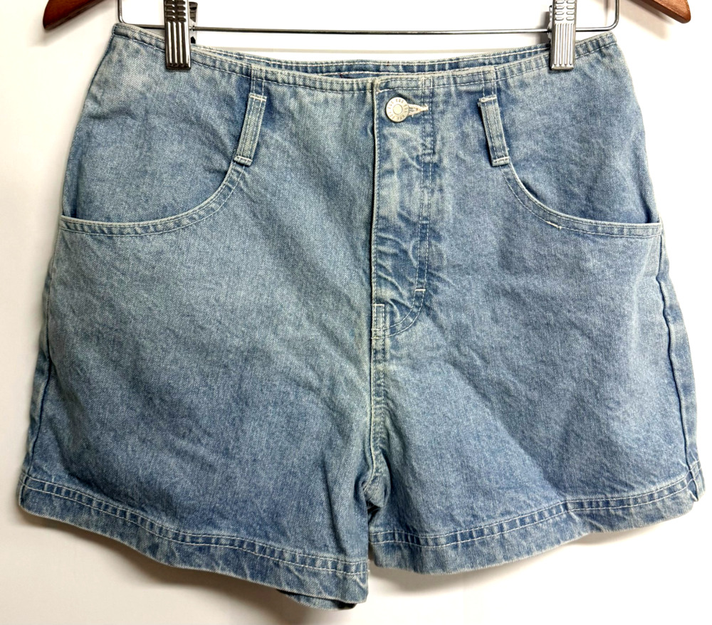 BDG Urban Outfitters High Waisted Shorts Women's 27 Light Wash Denim Classic